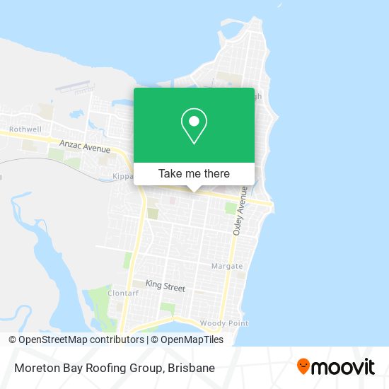 Moreton Bay Roofing Group map