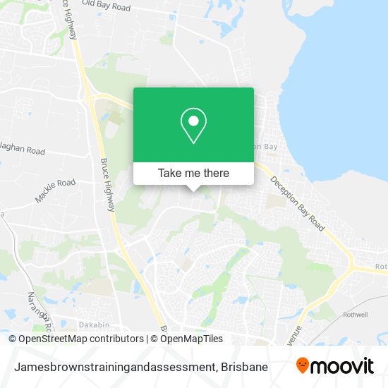 Jamesbrownstrainingandassessment map