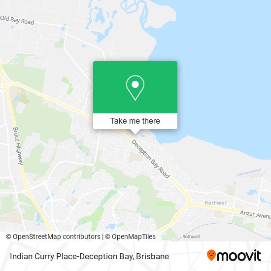 Indian Curry Place-Deception Bay map