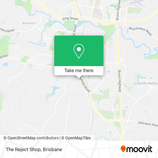 The Reject Shop map