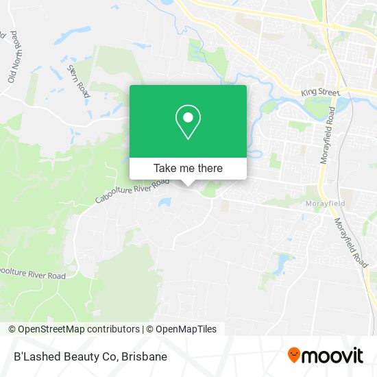 B'Lashed Beauty Co map