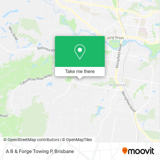 A B & Forge Towing P map