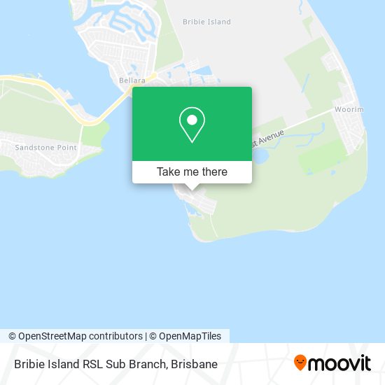 Bribie Island RSL Sub Branch map