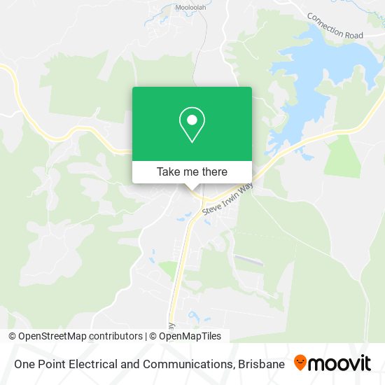 One Point Electrical and Communications map