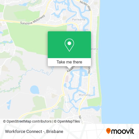 Workforce Connect - map