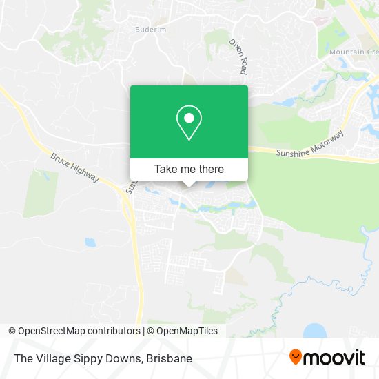 The Village Sippy Downs map