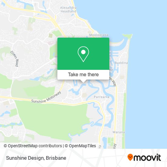 Sunshine Design map