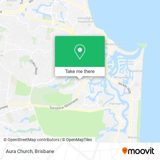 Aura Church map