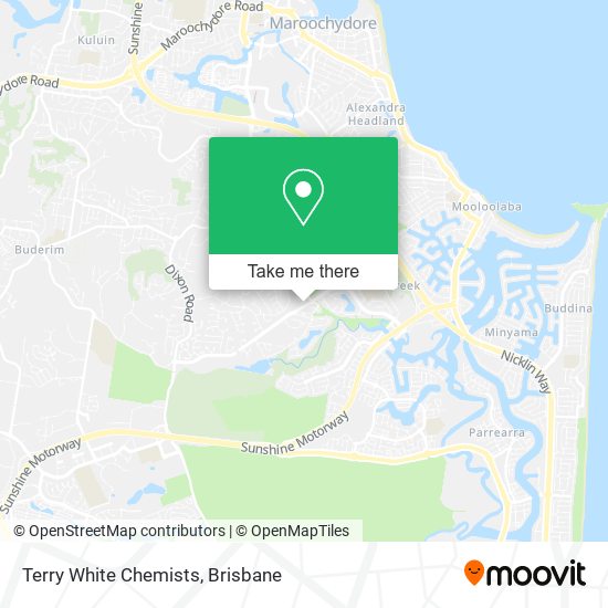 Terry White Chemists map