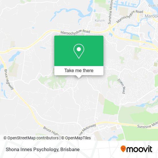 Shona Innes Psychology map