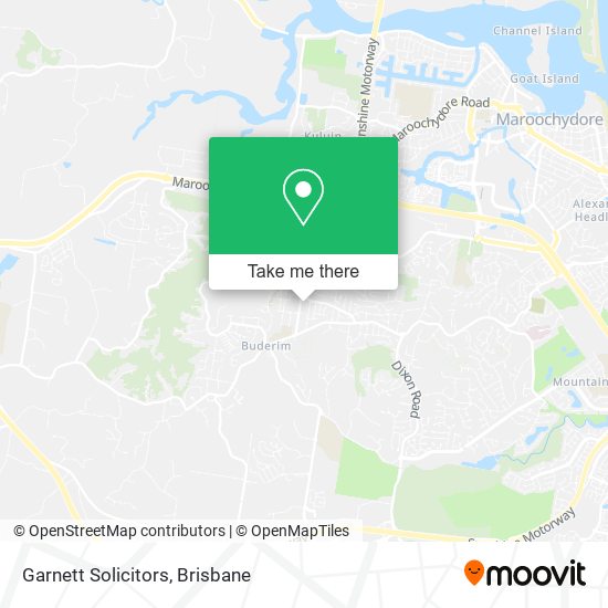 Garnett Solicitors map