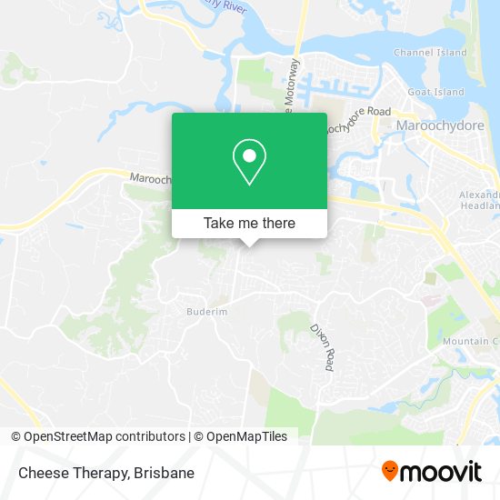 Cheese Therapy map