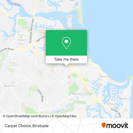 Carpet Choice map