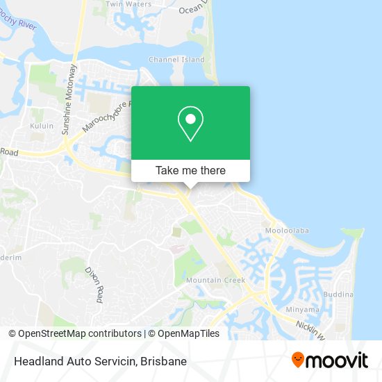 Headland Auto Servicin map