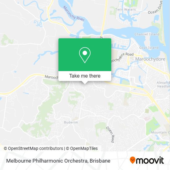 Melbourne Philharmonic Orchestra map
