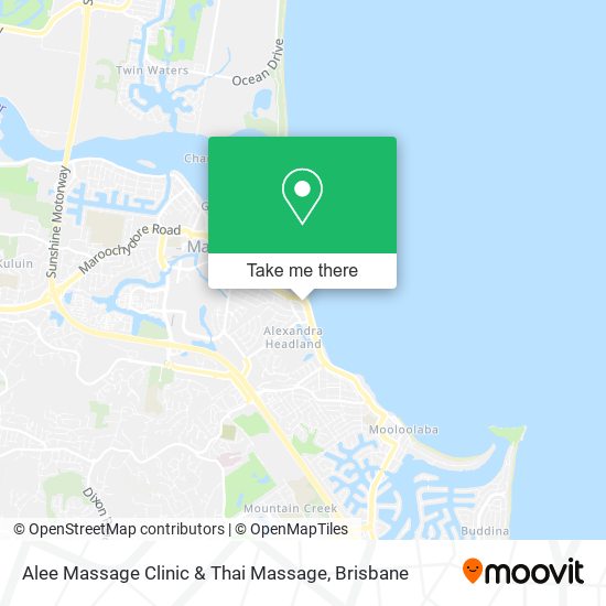 Alee Massage Clinic & Thai Massage map