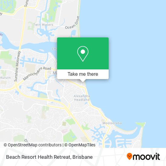 Beach Resort Health Retreat map