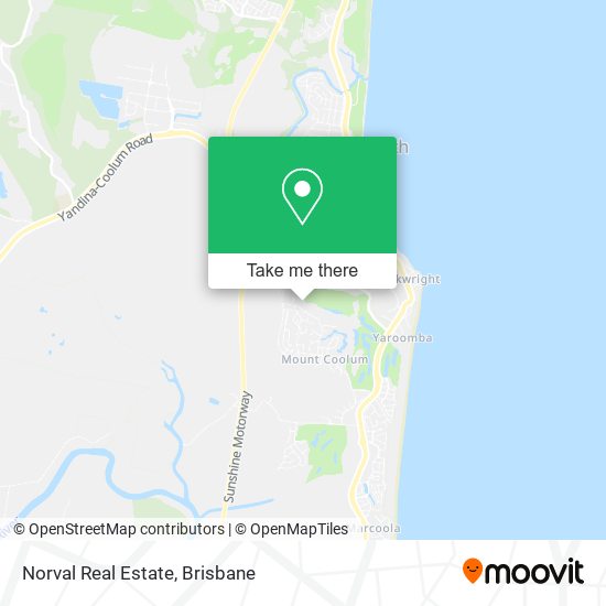 Norval Real Estate map
