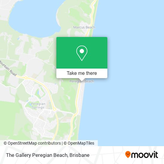 The Gallery Peregian Beach map