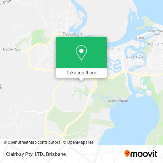 Clairbay Pty. LTD. map