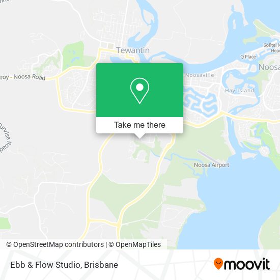 Ebb & Flow Studio map