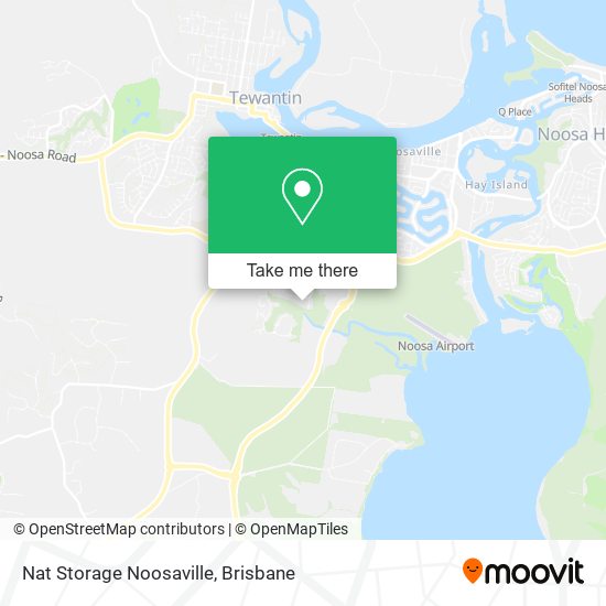 Nat Storage Noosaville map