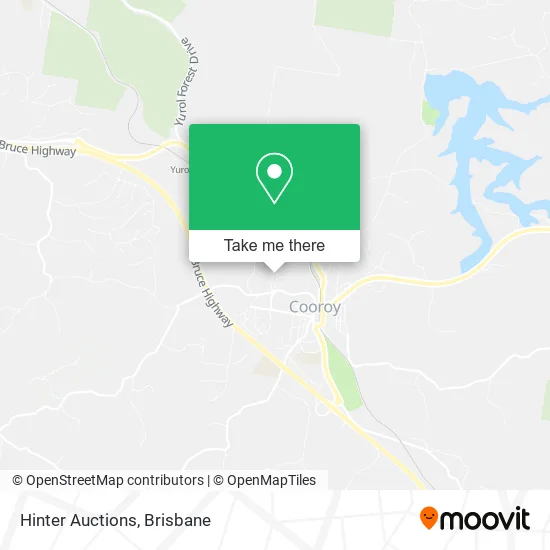 Hinter Auctions map