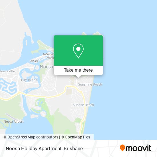 Noosa Holiday Apartment map