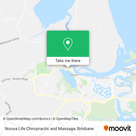 Mapa Noosa Life Chiropractic and Massage