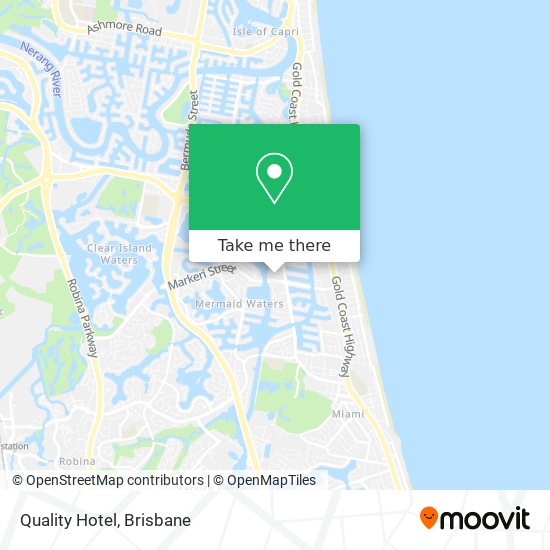 Quality Hotel map