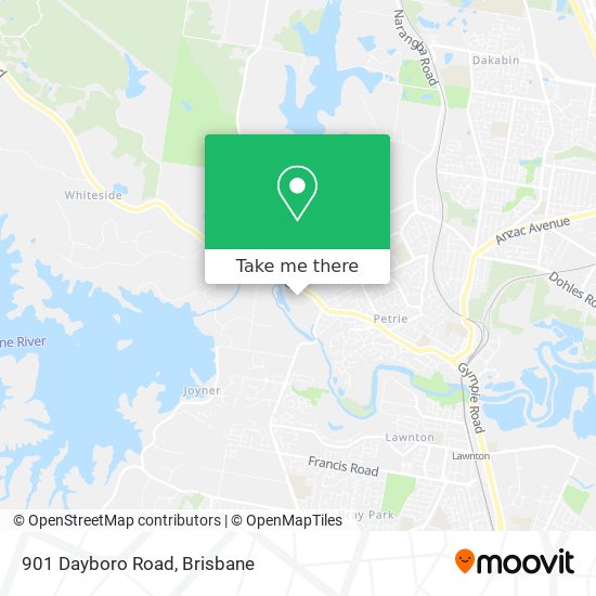 901 Dayboro Road map