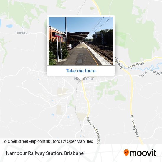 Nambour Railway Station map