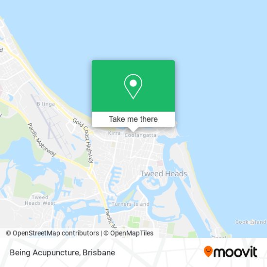 Being Acupuncture map