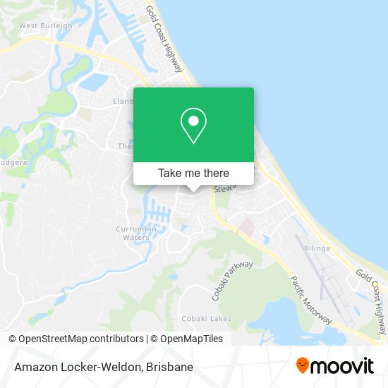 Amazon Locker-Weldon map