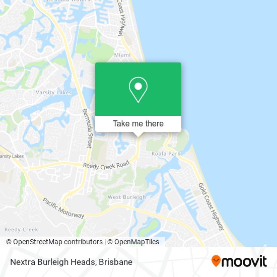 Nextra Burleigh Heads map