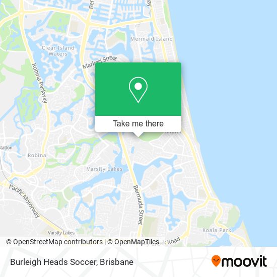 Burleigh Heads Soccer map
