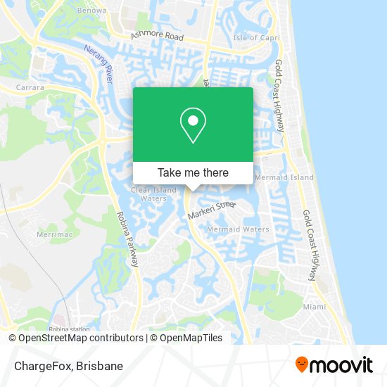 ChargeFox map