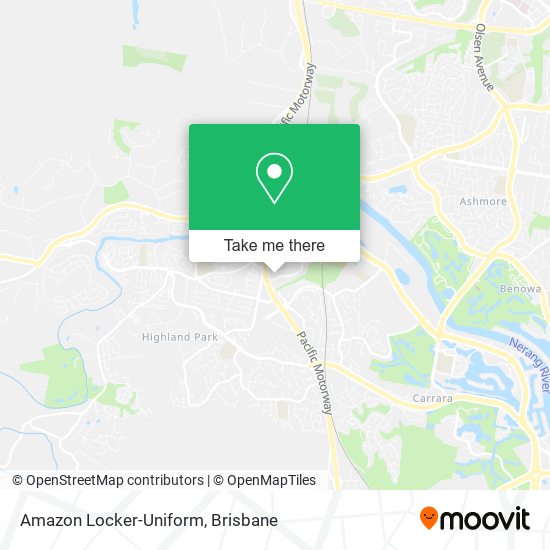 Amazon Locker-Uniform map