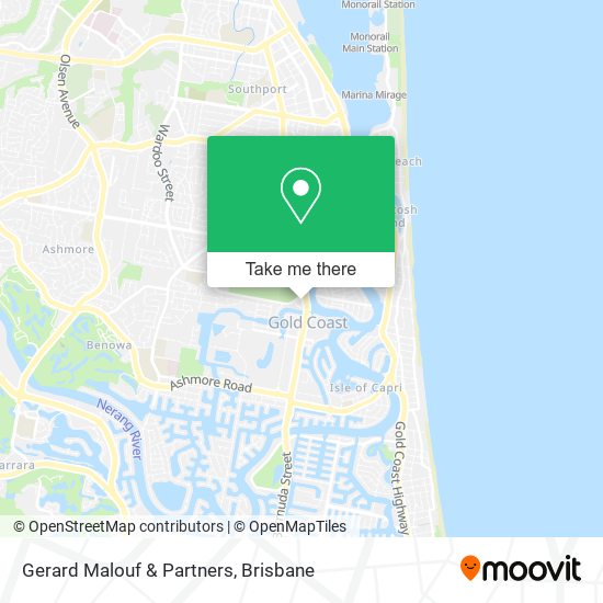 Gerard Malouf & Partners map