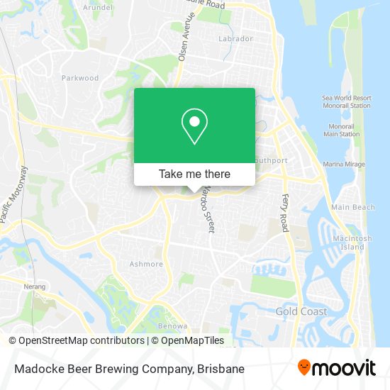 Madocke Beer Brewing Company map