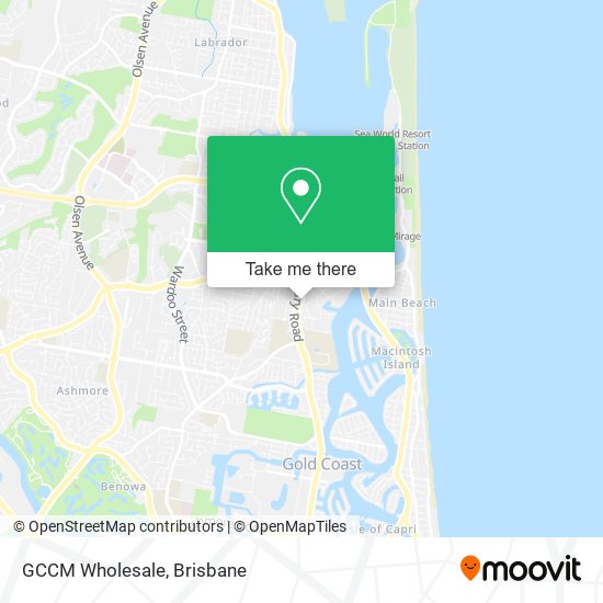 GCCM Wholesale map