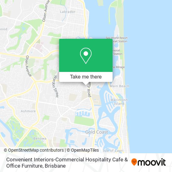 Convenient Interiors-Commercial Hospitality Cafe & Office Furniture map