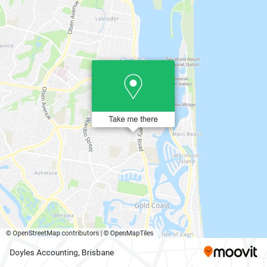 Doyles Accounting map