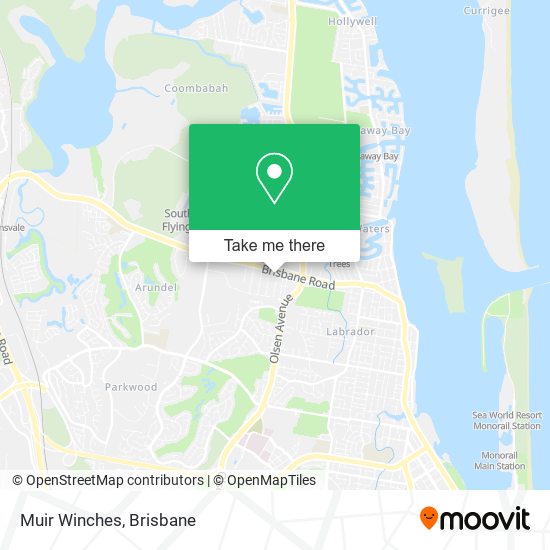 Muir Winches map