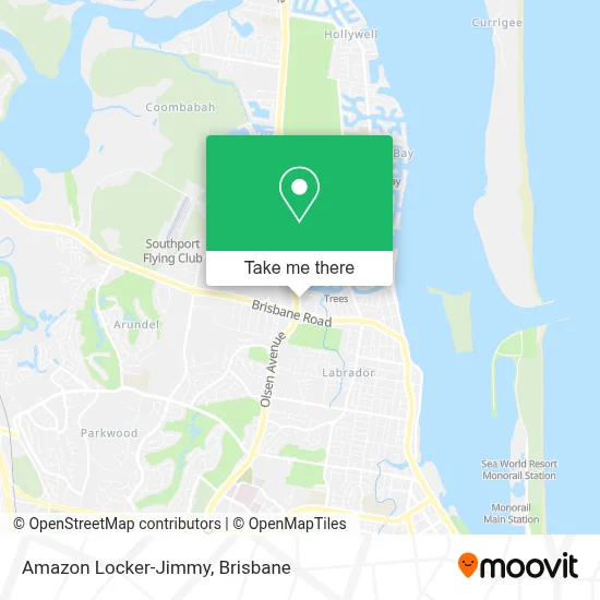 Mapa Amazon Locker-Jimmy