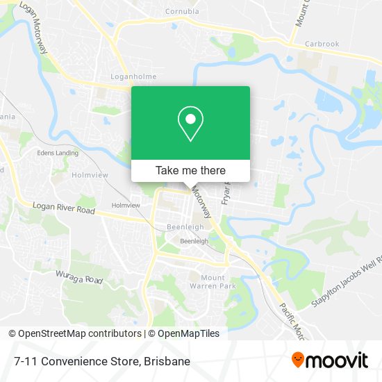 7-11 Convenience Store map