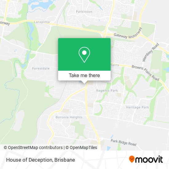 House of Deception map