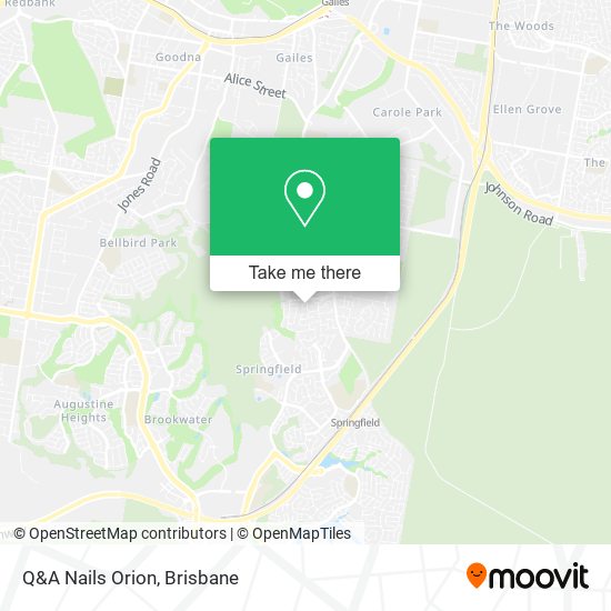 Q&A Nails Orion map