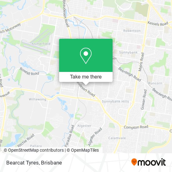 Bearcat Tyres map