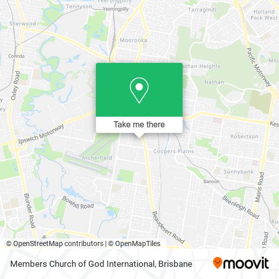 Members Church of God International map